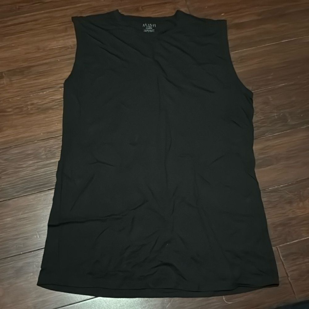 BRAND NEW - Black Avanti Muscle Tee - Super Soft Tank - Size Small - Sleeveless